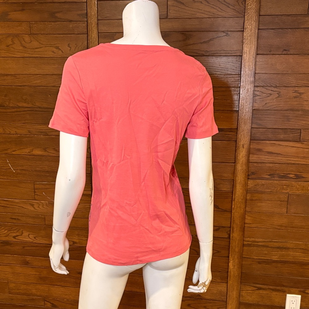 Northern Reflections Pink Floral Short Sleeve Tee - Picture 3 of 4